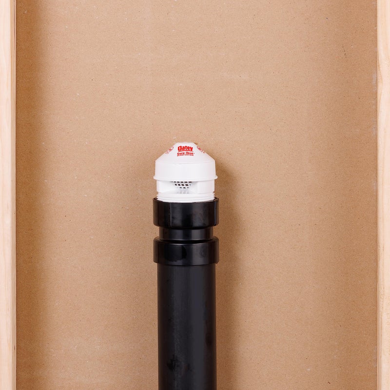 Oatey 39019 Sure-Vent 1.5 in. â€“ 2 in. 160 Branch, 24 Stack DFU Capacity Air Admittance Valve with Straight ABS Schedule 40 Adapter - Image 3